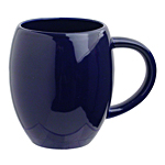 Cobalt Blue Barrel Mug 19.5oz