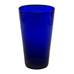Blue Drinking Glass 16oz